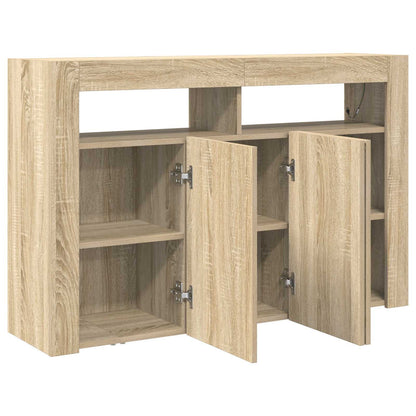 Credenza Rovere Sonoma 116 x 30 x 75 cm Legno multistrato