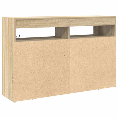 Credenza Rovere Sonoma 116 x 30 x 75 cm Legno multistrato