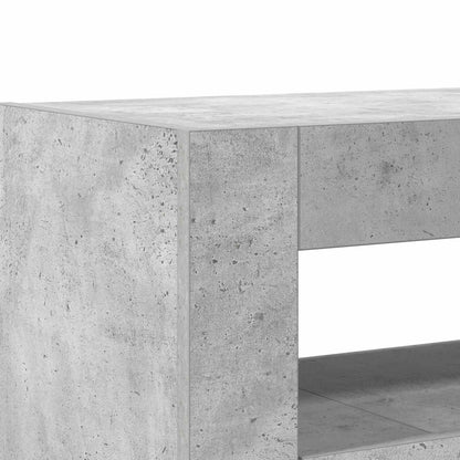 Credenza Grigio cemento 116 x 30 x 75 cm Legno multistrato