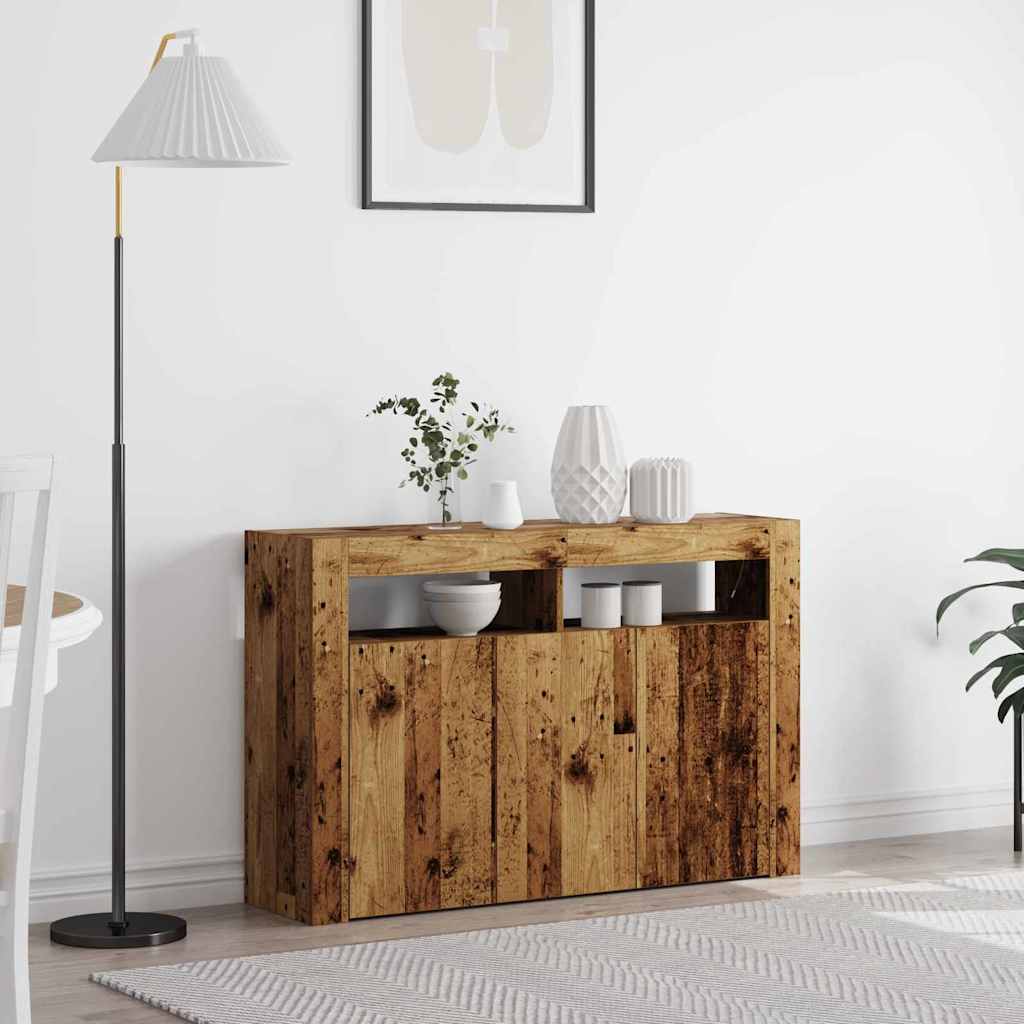 Credenza Legno vecchio 116 x 30 x 75 cm Legno multistrato