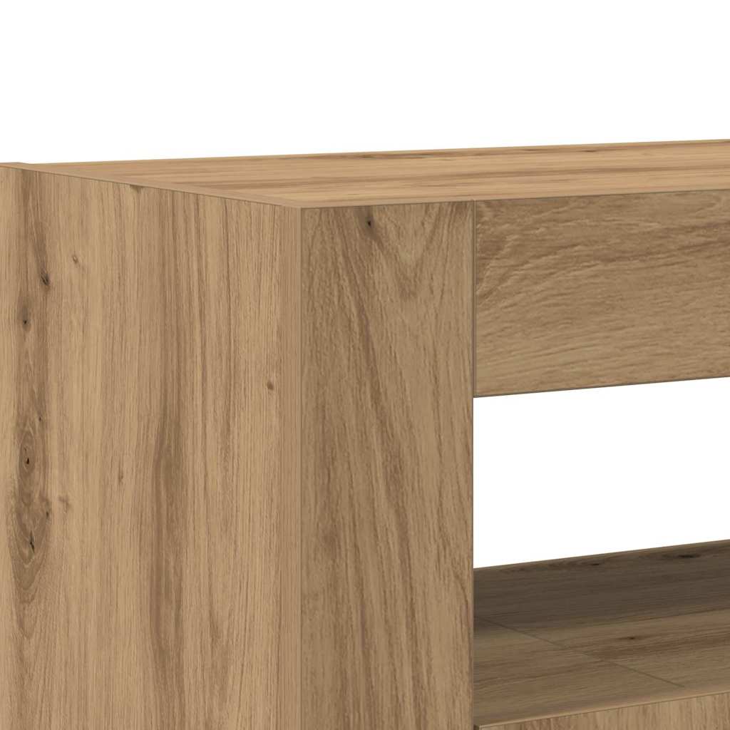 Credenza rovere artigianale 116 x 30 x 75 cm Legno multistrato - homemem39