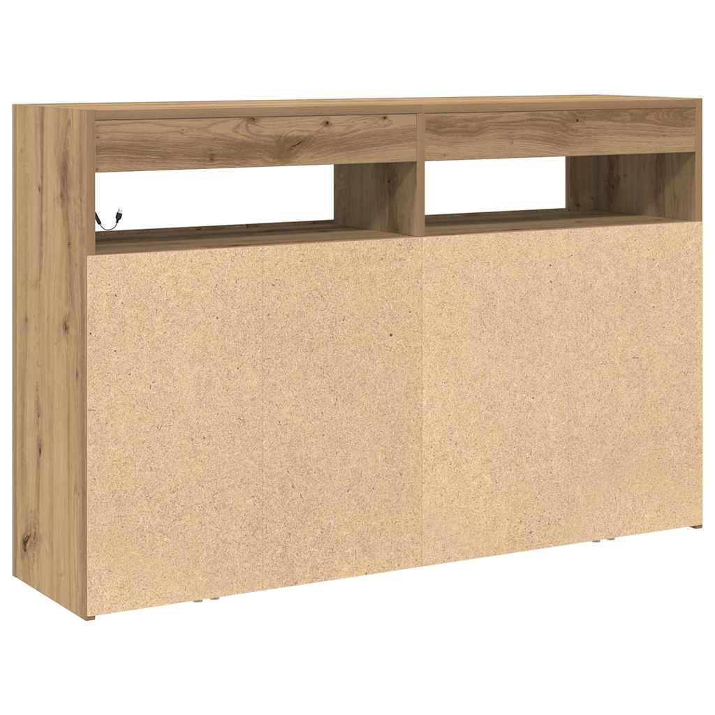 Credenza rovere artigianale 116 x 30 x 75 cm Legno multistrato - homemem39