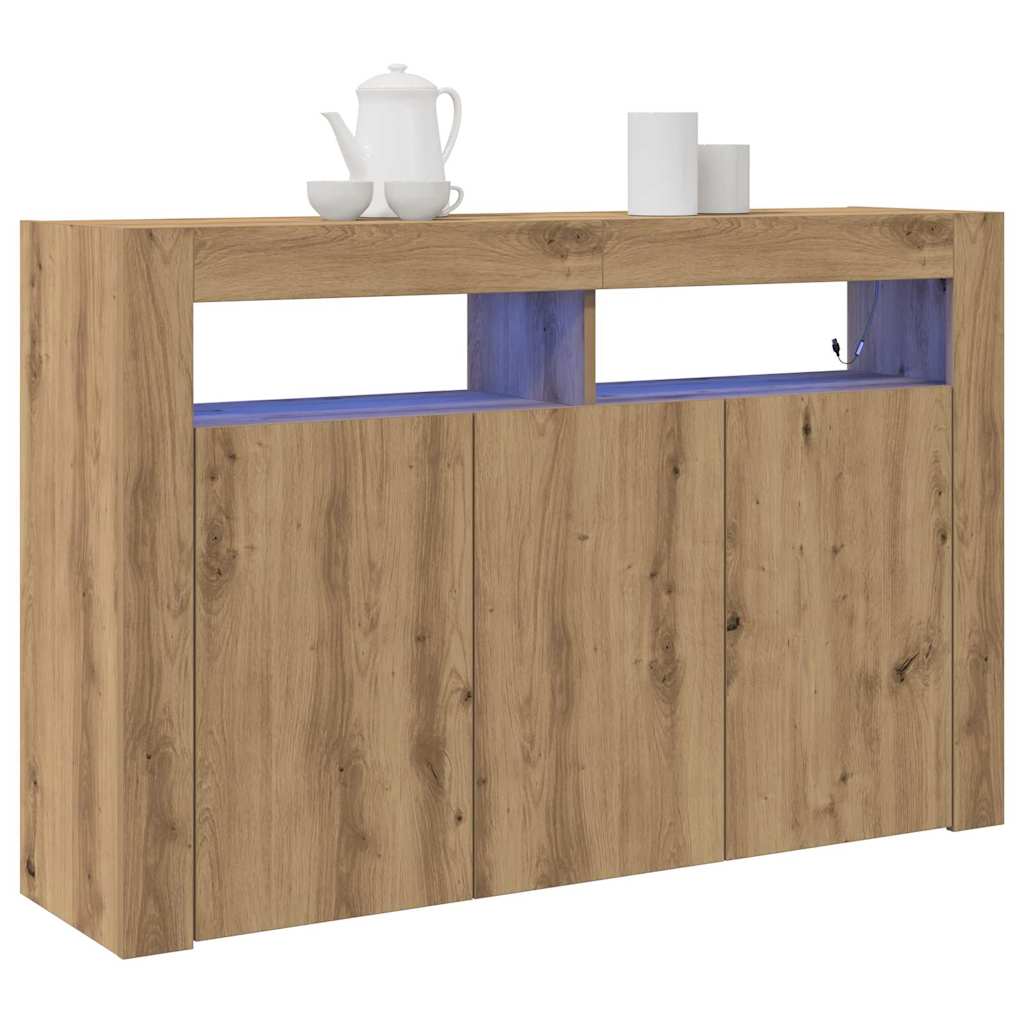 Credenza rovere artigianale 116 x 30 x 75 cm Legno multistrato - homemem39