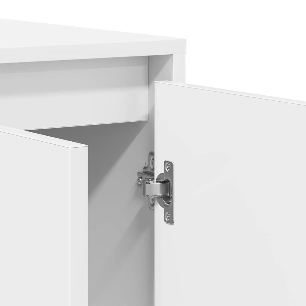 Credenza Bianco 135 x 41 x 69 cm Legno multistrato - homemem39