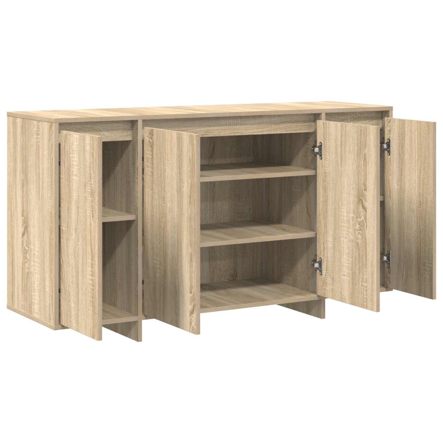 Credenza Rovere Sonoma 135 x 41 x 75 cm Legno multistrato