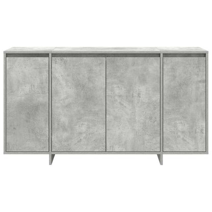 Credenza Grigio cemento 135 x 41 x 69 cm Legno multistrato - homemem39
