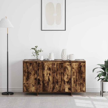 Credenza Rovere fumo 135 x 41 x 69 cm Legno multistrato - homemem39