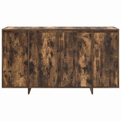 Credenza Rovere fumo 135 x 41 x 69 cm Legno multistrato - homemem39