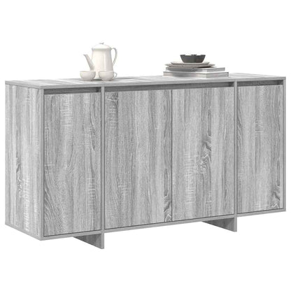 Credenza Grigio sonoma 135 x 41 x 69 cm Legno multistrato - homemem39