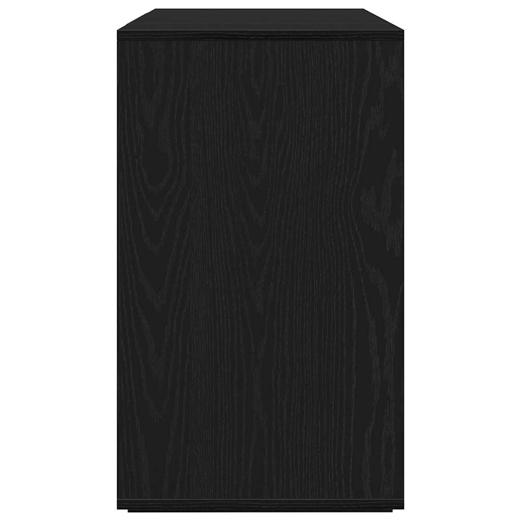 Credenza Rovere nero 135 x 41 x 69 cm Legno multistrato - homemem39