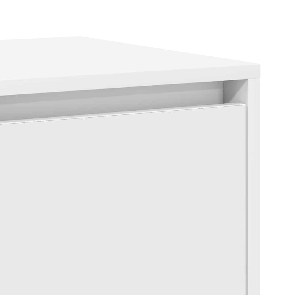 Credenza Bianco 120 x 41 x 75 cm Legno multistrato - homemem39