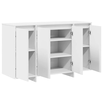 Credenza Bianco 120 x 41 x 75 cm Legno multistrato - homemem39
