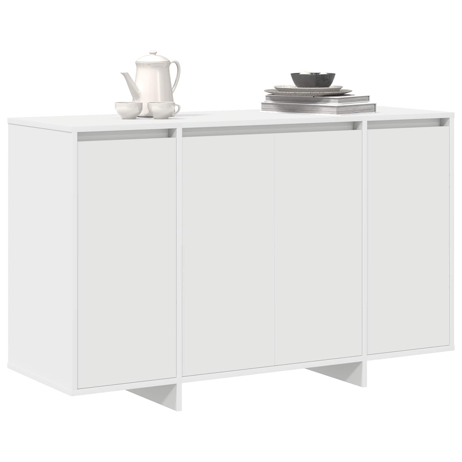Credenza Bianco 120 x 41 x 75 cm Legno multistrato | homemem39