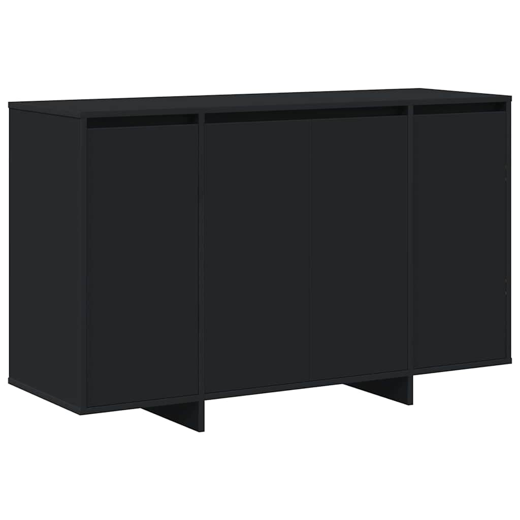Credenza Nero 120 x 41 x 75 cm Legno multistrato - homemem39