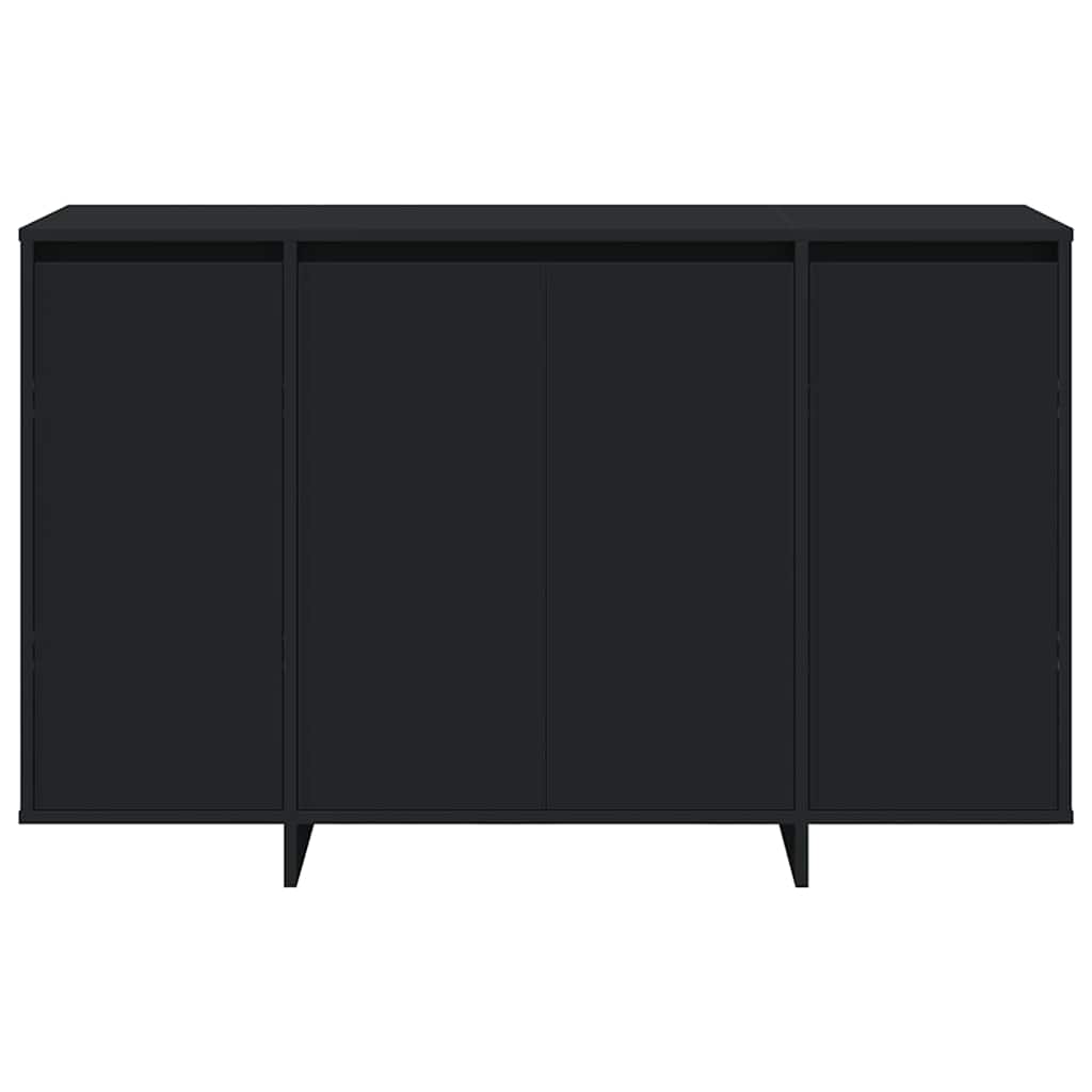 Credenza Nero 120 x 41 x 75 cm Legno multistrato - homemem39