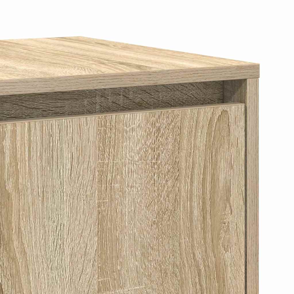 Credenza rovere sonoma 120 x 41 x 75 cm Legno multistrato - homemem39