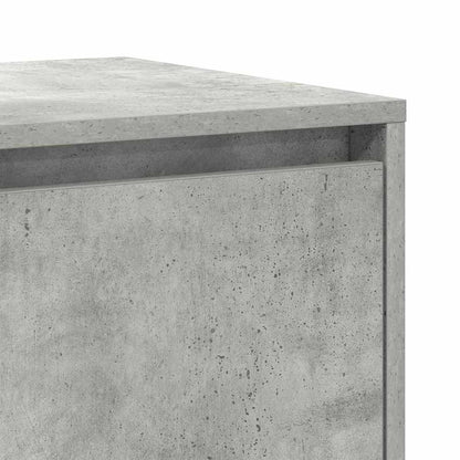 Credenza Grigio cemento 120 x 41 x 75 cm Legno multistrato - homemem39
