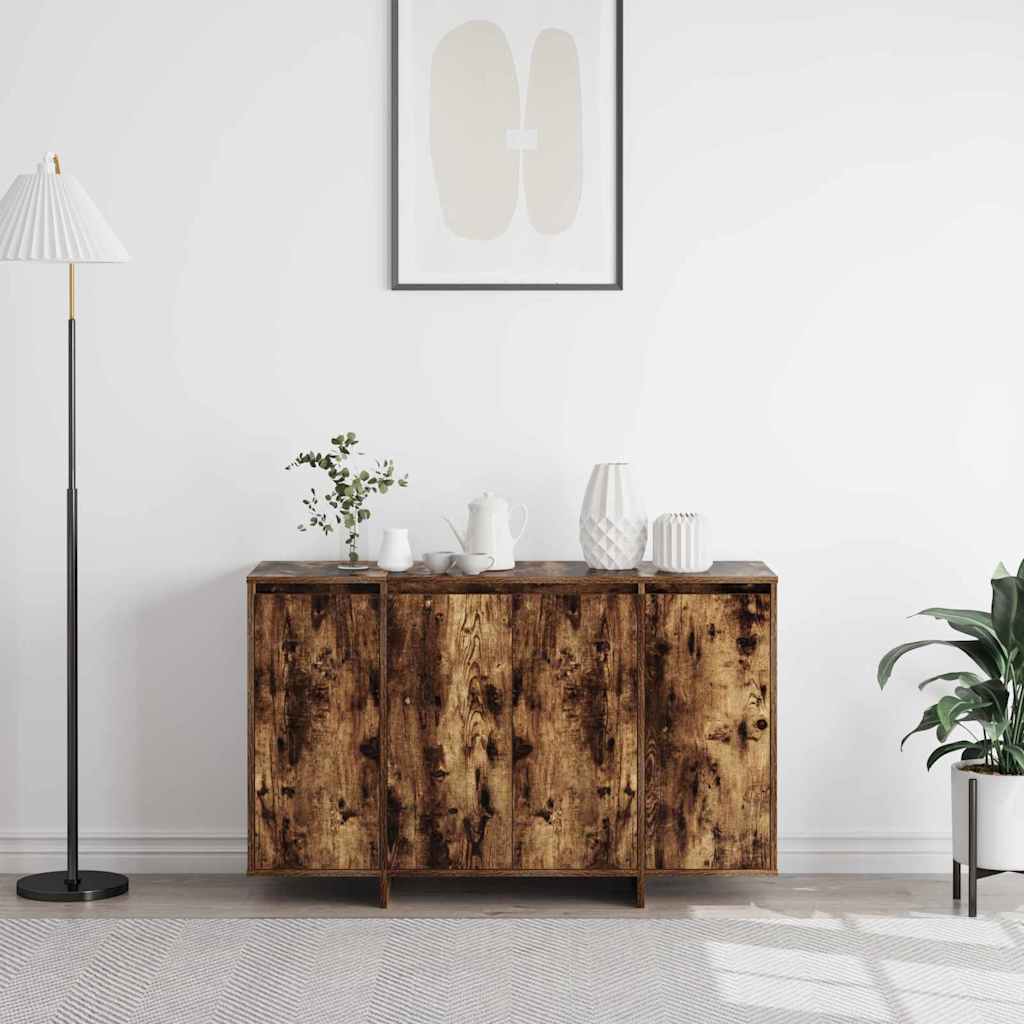 Credenza Rovere fumo 120 x 41 x 75 cm Legno multistrato - homemem39