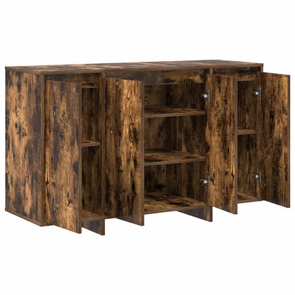 Credenza Rovere fumo 120 x 41 x 75 cm Legno multistrato - homemem39