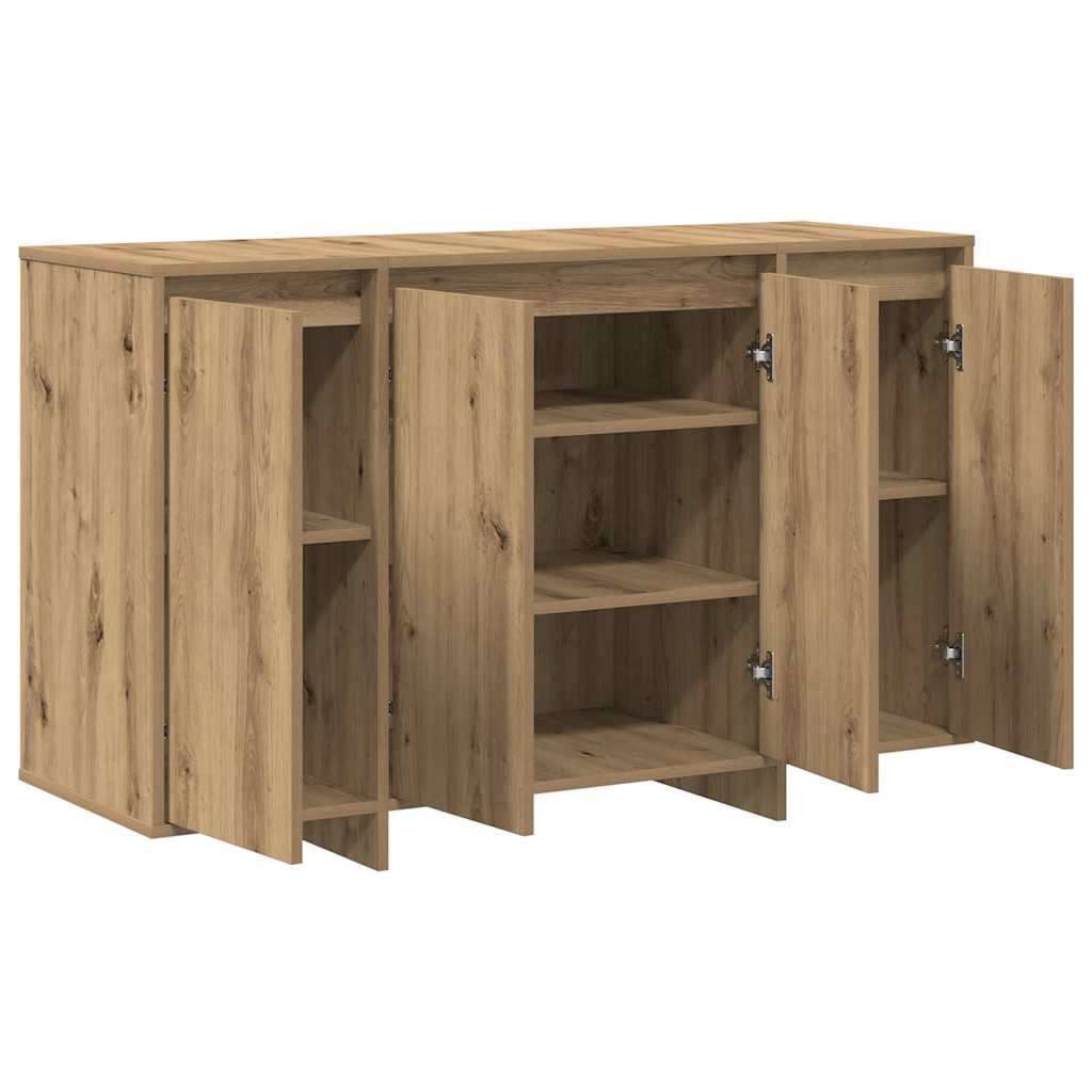 Credenza rovere artigianale 120 x 41 x 75 cm Legno multistrato