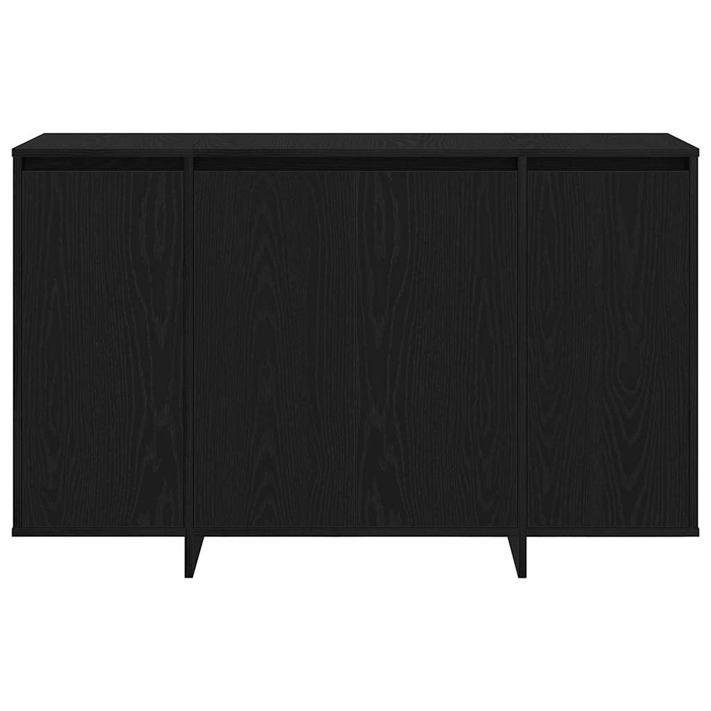 Credenza Rovere nero 120 x 41 x 75 cm Legno multistrato