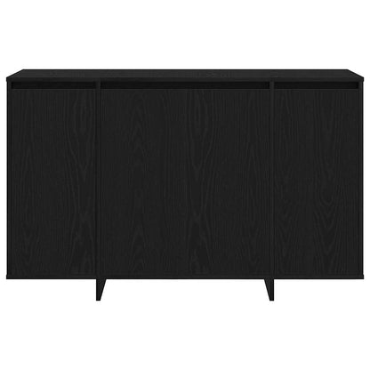Credenza Rovere nero 120 x 41 x 75 cm Legno multistrato