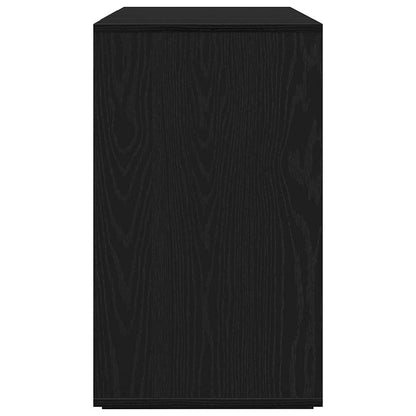 Credenza Rovere nero 120 x 41 x 75 cm Legno multistrato