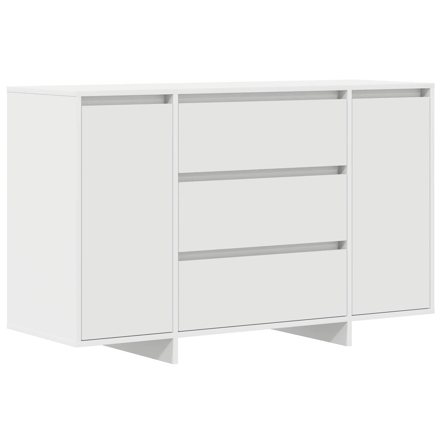 Credenza con cassetto Bianco 120 x 41 x 75 cm Legno multistrato