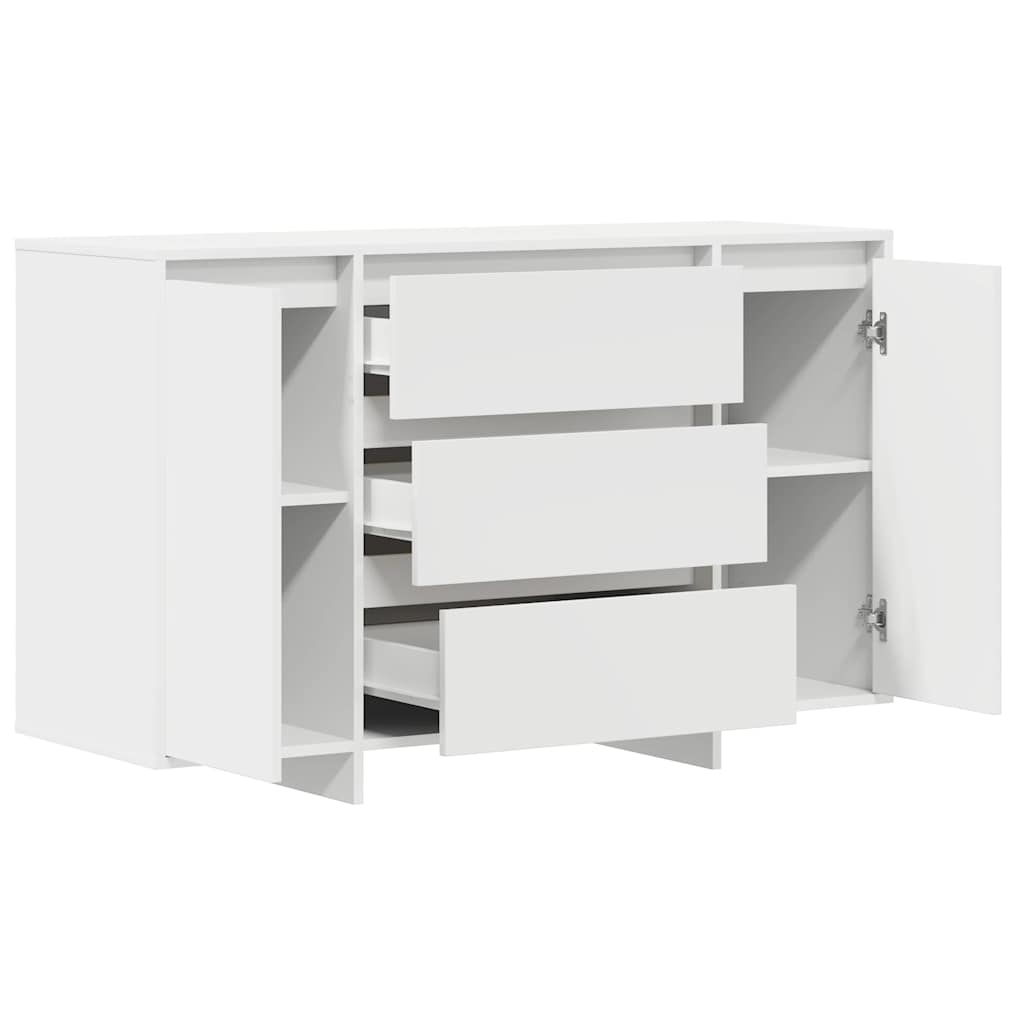 Credenza con cassetto Bianco 120 x 41 x 75 cm Legno multistrato