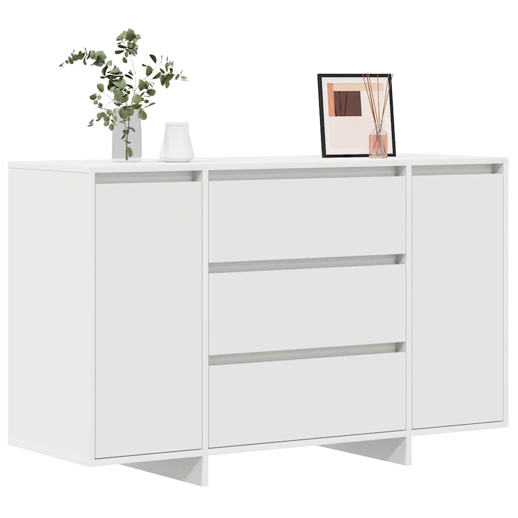 Credenza con cassetto Bianco 120 x 41 x 75 cm Legno multistrato