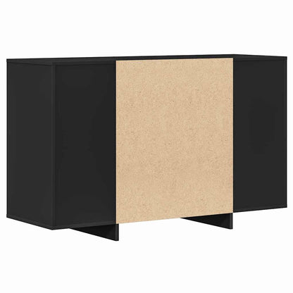 Credenza con cassetto Nero 120 x 41 x 75 cm Legno multistrato
