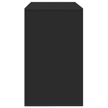 Credenza con cassetto Nero 120 x 41 x 75 cm Legno multistrato