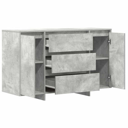 Credenza Grigio cemento 120 x 41 x 75 cm Legno multistrato