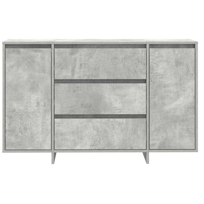 Credenza Grigio cemento 120 x 41 x 75 cm Legno multistrato