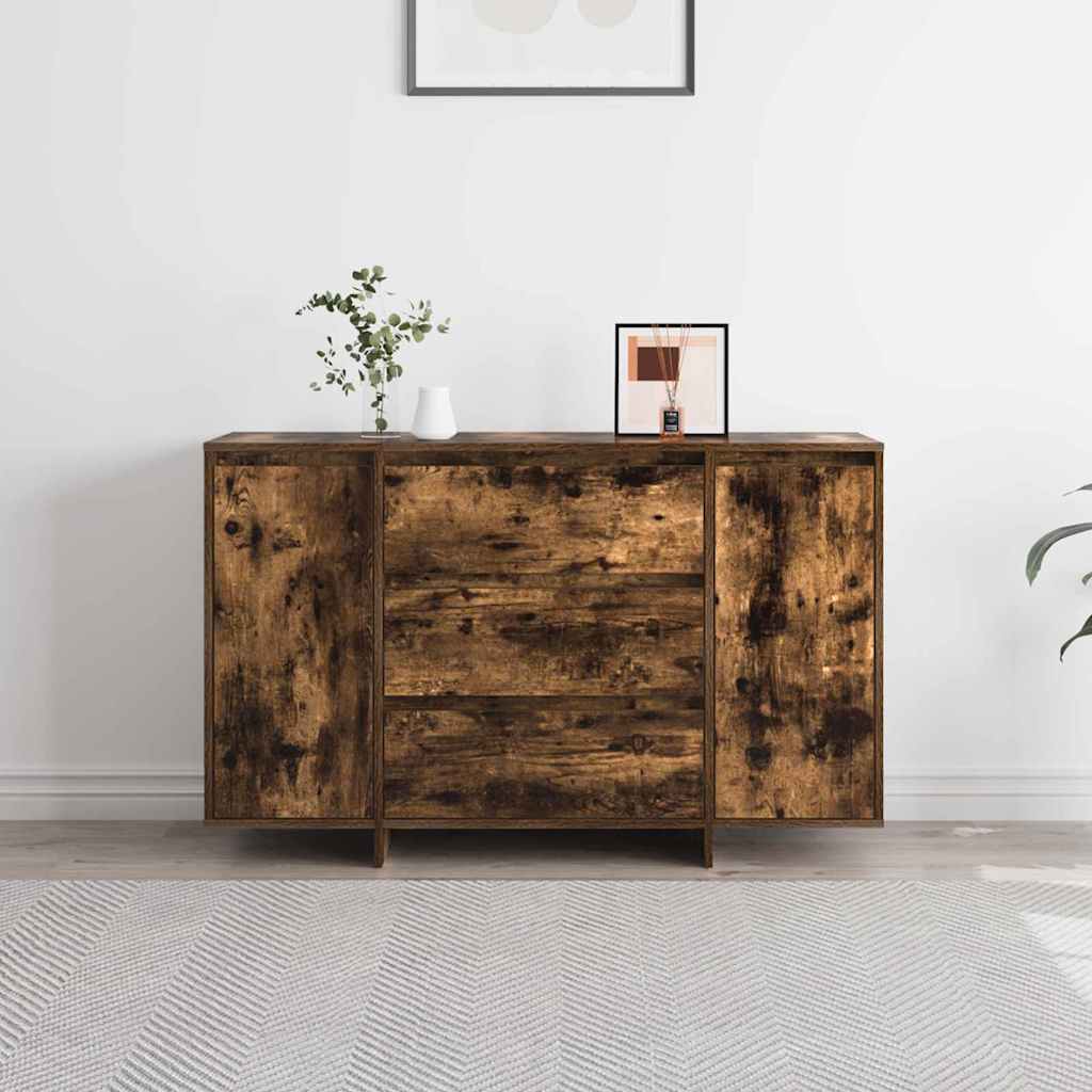 Credenza Rovere fumé 120 x 41 x 75 cm Legno multistrato