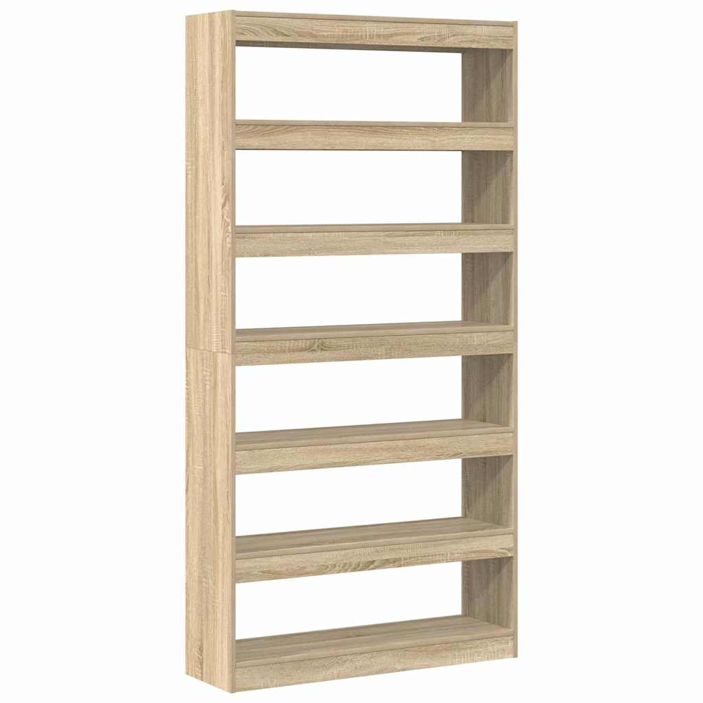 Armadio per Libri Rovere Sonoma 100 x 30 x 198 cm | homemem39
