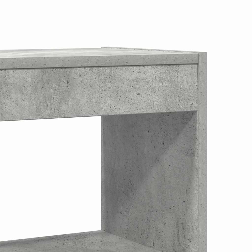 Armadio per Libri Grigio cemento 100 x 30 x 198 cm | homemem39