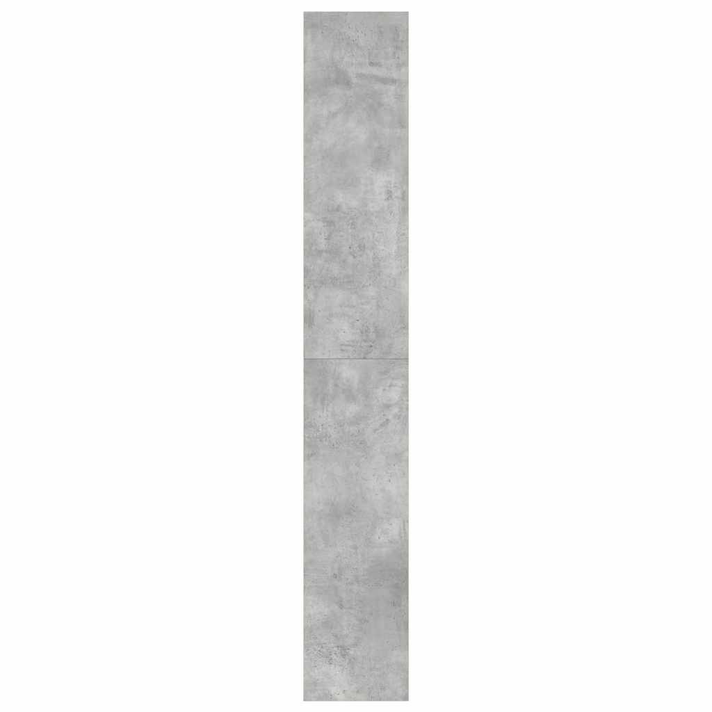 Armadio per Libri Grigio cemento 100 x 30 x 198 cm | homemem39