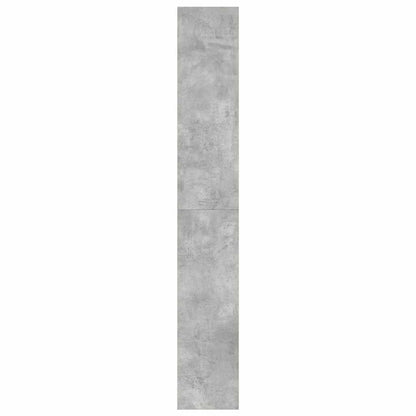 Armadio per Libri Grigio cemento 100 x 30 x 198 cm | homemem39