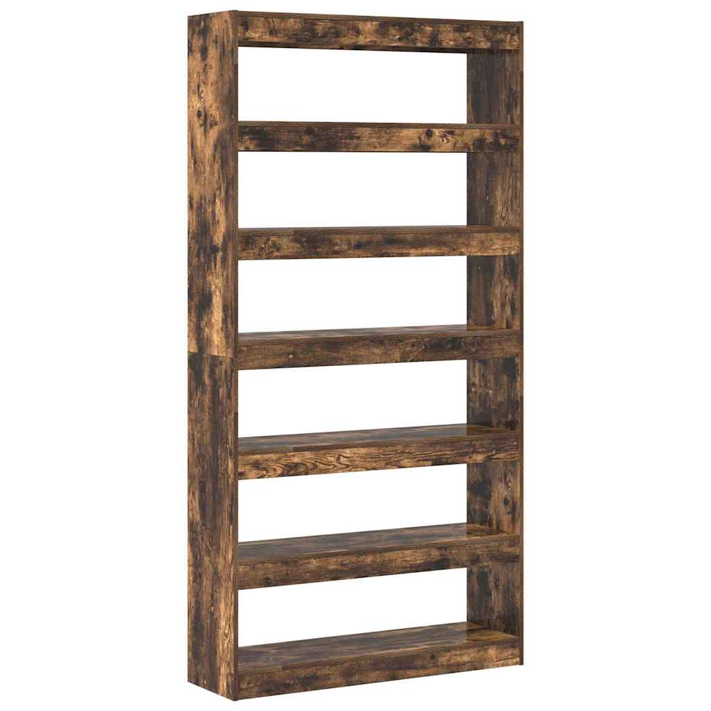 Armadio per Libri Rovere fumé 100 x 30 x 198 cm | homemem39