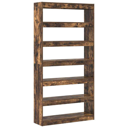 Armadio per Libri Rovere fumé 100 x 30 x 198 cm | homemem39