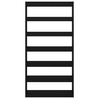 Armadio per Libri Nero 100 x 30 x 198 cm Legno multistrato