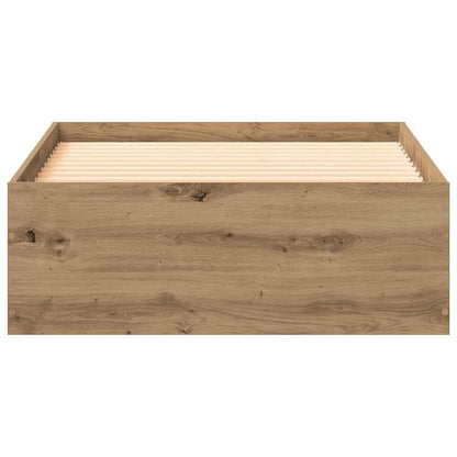 Struttura del letto Rovere artigianale 100 x 200 cm | homemem39