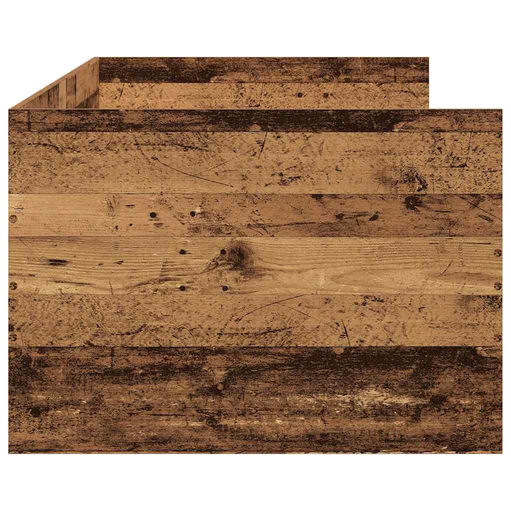 Struttura di daybed con cassetti Legno vecchio 90 x 200 cm