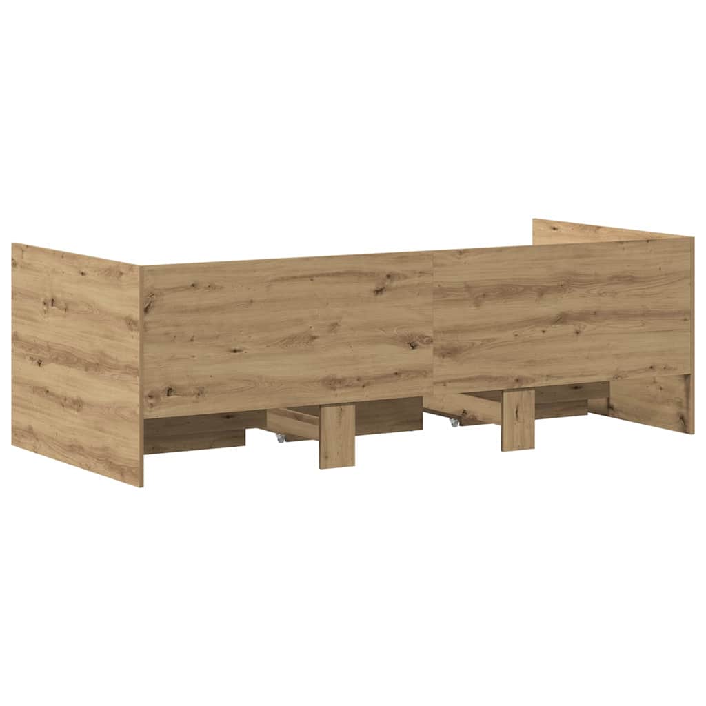 Daybed Rovere artigianale 90 x 200 cm Legno multistrato | homemem39