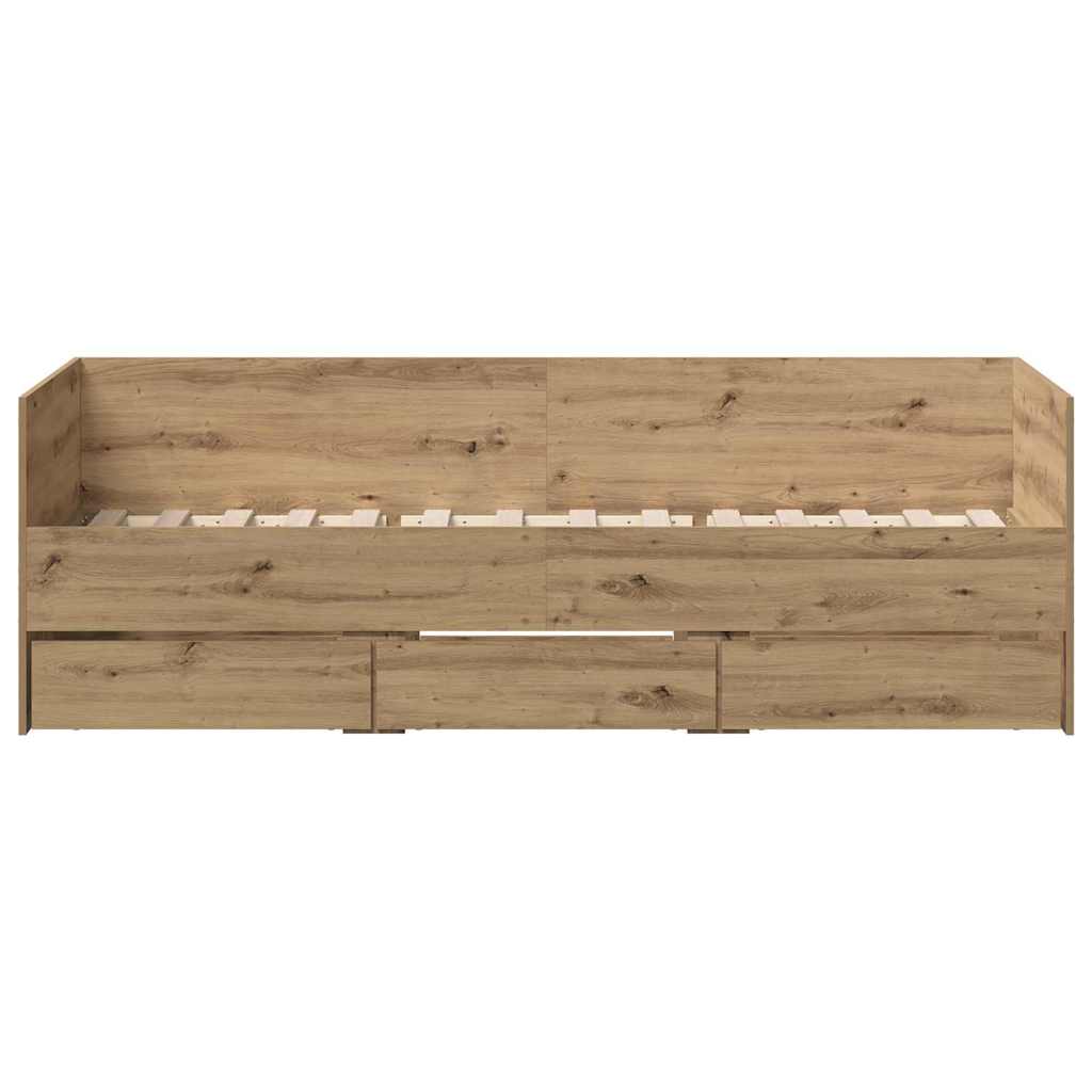 Daybed Rovere artigianale 90 x 190 cm Legno multistrato | homemem39