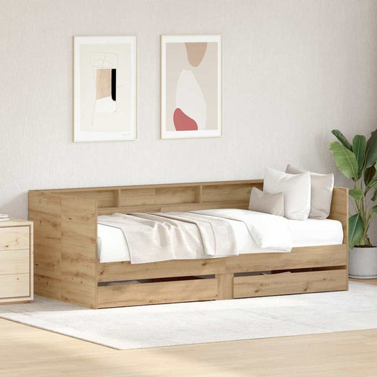 Daybed Rovere artigianale 90 x 200 cm Legno multistrato | homemem39