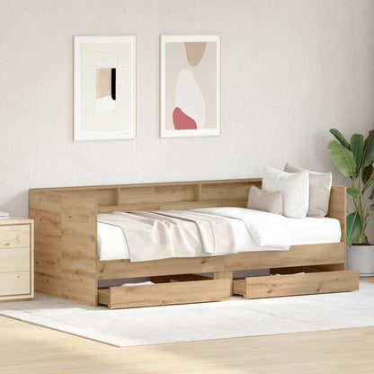 Daybed Rovere artigianale 90 x 190 cm Legno multistrato | homemem39
