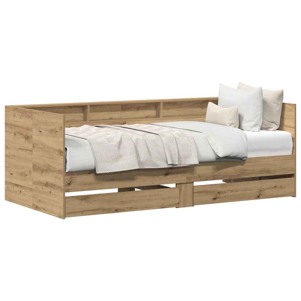 Daybed Rovere artigianale 90 x 190 cm Legno multistrato