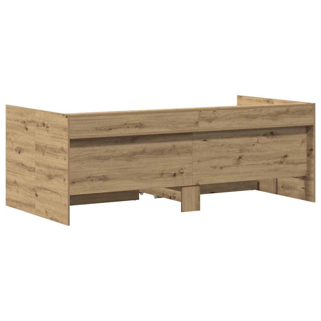 Daybed Rovere artigianale 90 x 190 cm Legno multistrato | homemem39